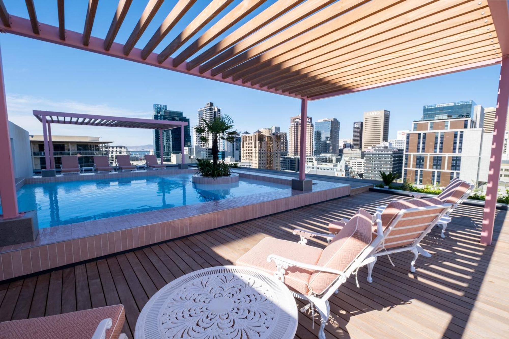 The Rose 604: Central Studio With Rooftop Pool Кейптаун Екстериор снимка